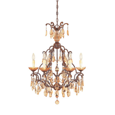 Lambdin 6 - Light Dimmable Empire Chandelier