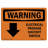 OSHA WARNING Sign - Electrical Propane Shutoff Switch With Symbol-73344143