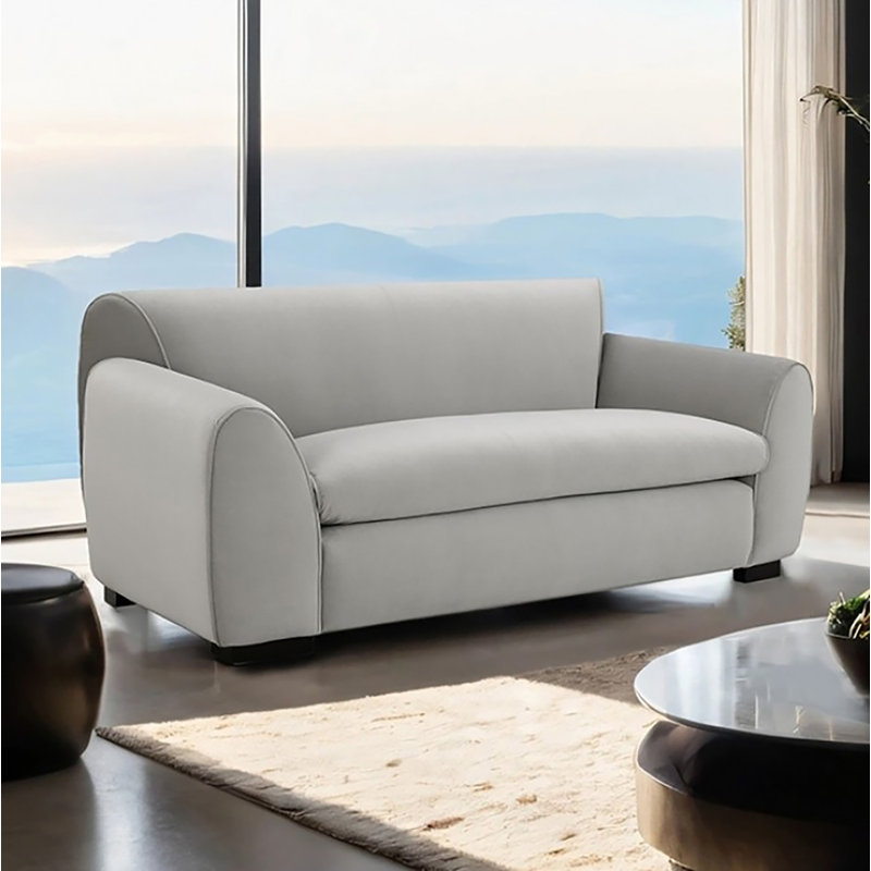 Causeuse Cedar, Gris clair