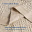 Couverture légère en coton tissé gaufré avec bordure en satin de coton-101272360-101272358