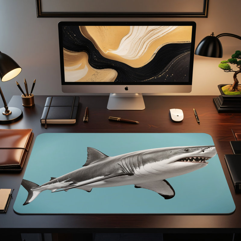 Polyester Desk Pad, 23.6x13.8