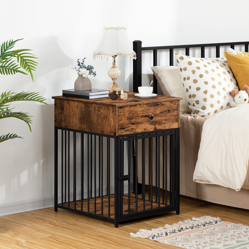Meuble pour chien, Brun rustique