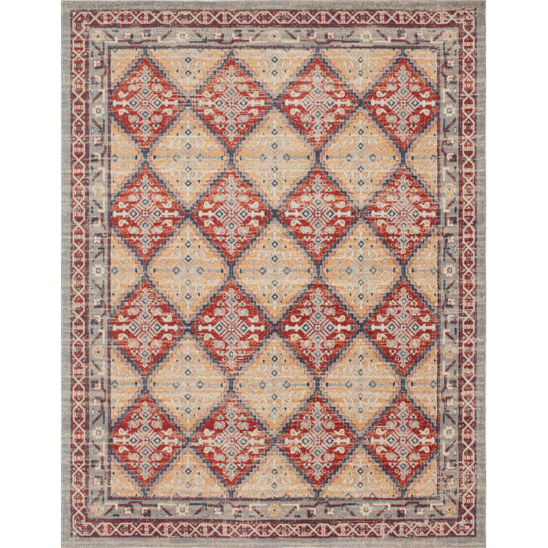 Shantae Indoor Rug, Rectangle 4'2" x 6'