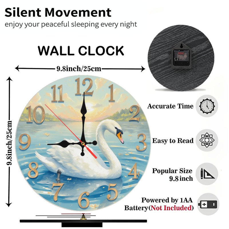 Horloge Swan
