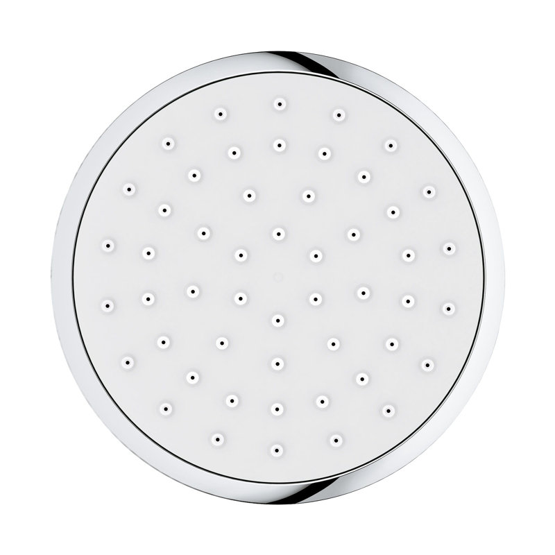 Tempesta® Cosmopolitan Rain Shower Head with SpeedClean Nozzles, Starlight Chrome