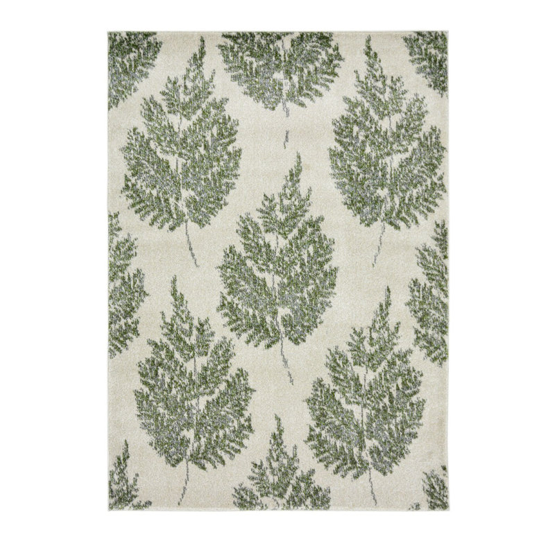 Villa Leaf Green, Rectangle 160 x 230 cm