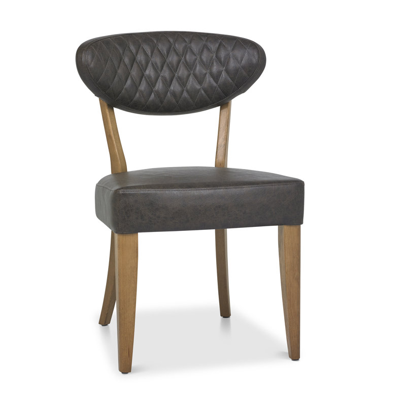Maez Side Chair in Old West Vintage, Rustic Oak
