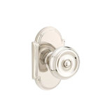 Emtek Privacy Interior Mortise Set w/ #8 Rosette & Waverly Knob (RH)