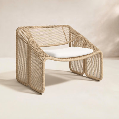 Aliza Wicker Outdoor Lounge Chair