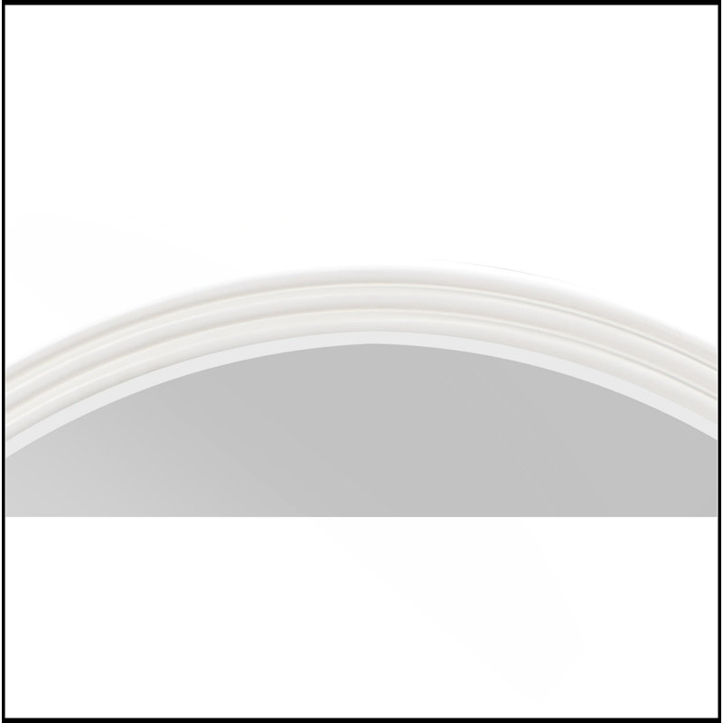 Miroir rond gris Carena
