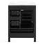 Modern  Bathroom Vanity with Ceramic Sink, Soft-Close Door, Double-Layer Door Shelf, and 3 Drawers-133416582
