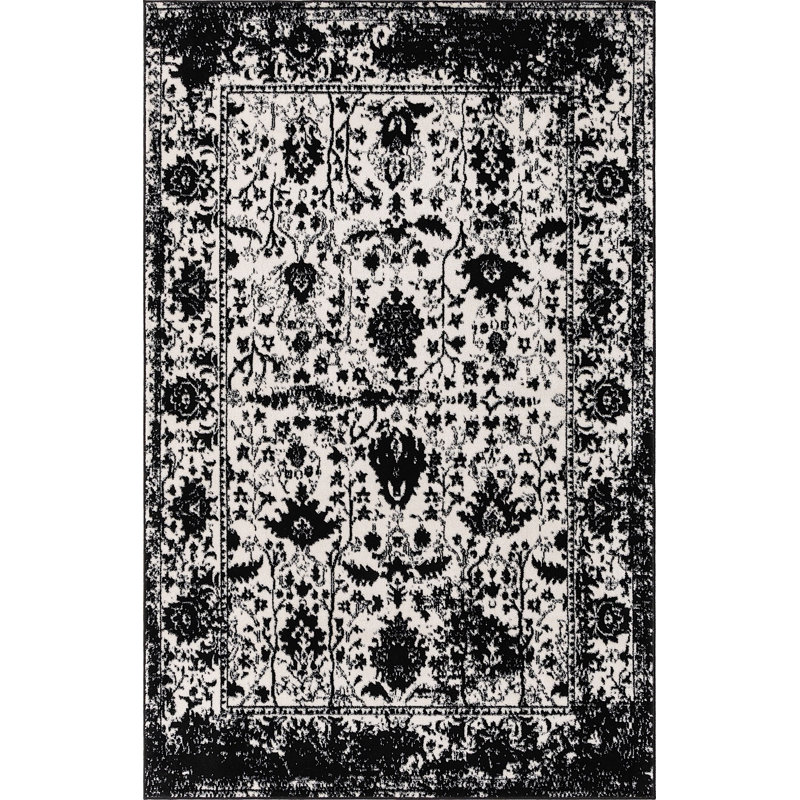Couleur duveteuse transitionnelle Geddis, Rectangle 5 pi x 8 pi