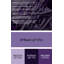 «Geometric Abstraction 34», art mural sur toile mauve-271328202