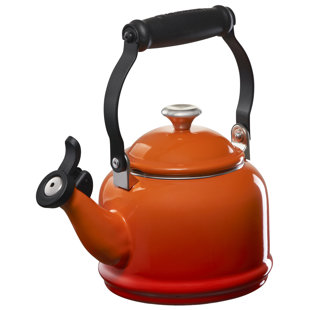 Orange Tea Kettles