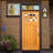 Bruckner Black 1 - Bulb 16.25"H Stained Glass Outdoor Wall Lantern-1840574352