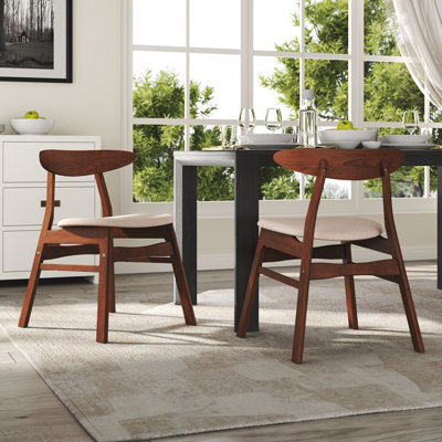 Ing Solid Wood Side Chair Indoor Upholstered Dining Chair