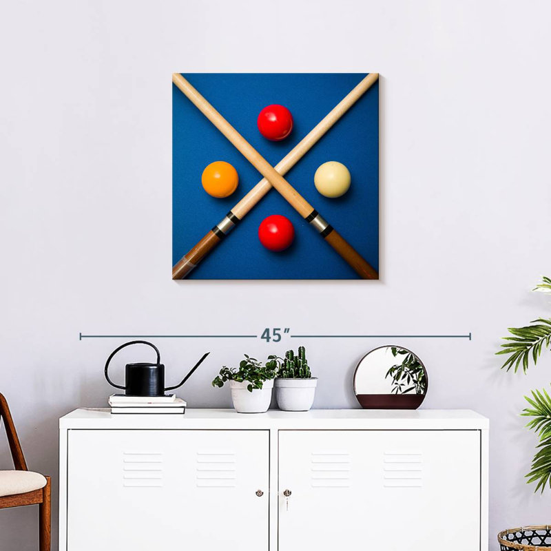 Balle et bâtons de billard Senne