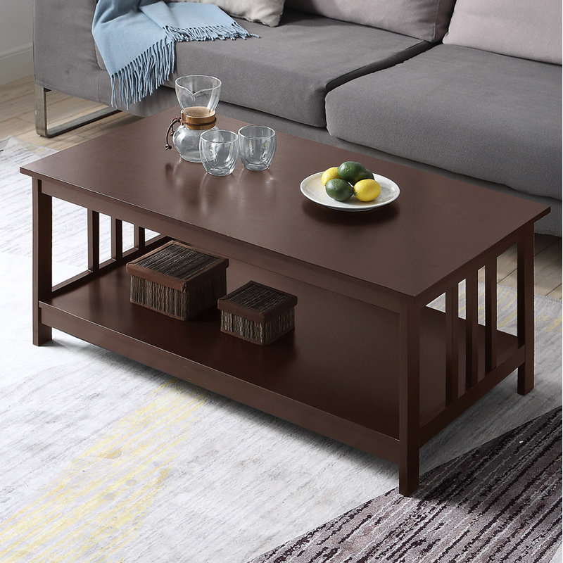2 - Piece Living Room Table Set, Espresso