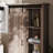 Rustic Farmhouse Storage Cabinet Bookcase with Sliding Barn Door and Adjustable Shelves-1468222568