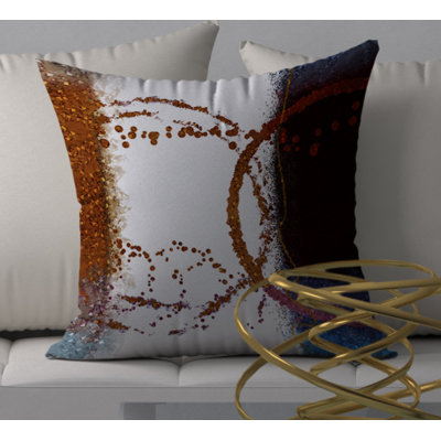 Abstract Throw Pillow