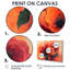 Fleurs, roses, coucher de soleil, bouquet de fleurs - art mural floral-1247645575-1247645568-1247645571