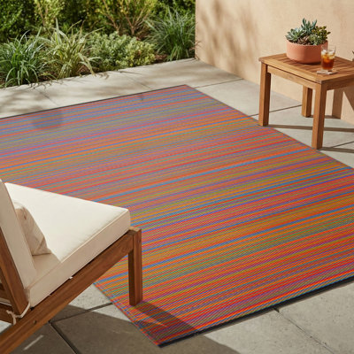 Tapis d'extérieur imperméable en plastique Amyree