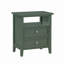 Table de chevet 2 tiroirs Weston