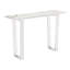 Console blanc et argent