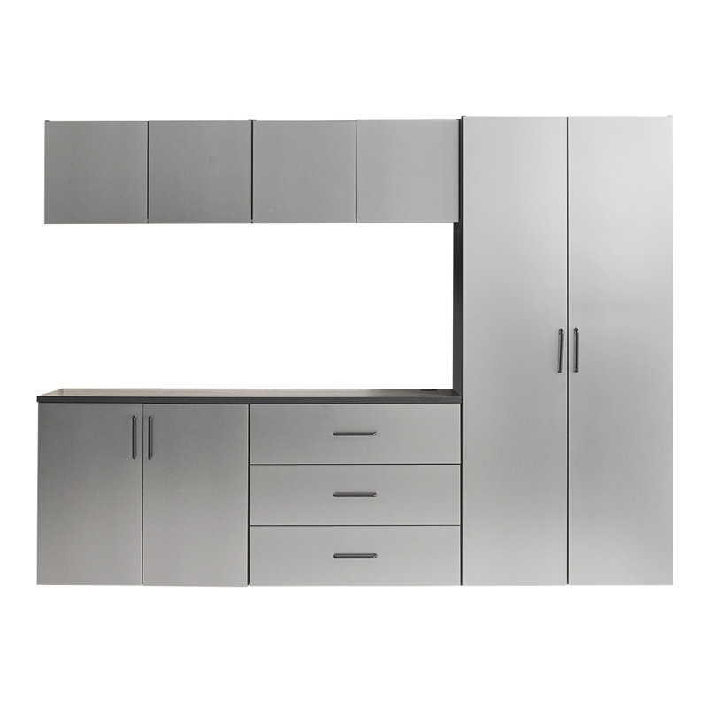 Astro Series 96 In. W X 79 In. H X 20 In. D Garage Cabinet Set B (6-Piece)