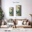 Dahlia sur fond gris-1289282334