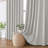 Thermal Insulated Faux Linen Textured 100% Blackout Curtains for Bedroom Rod Pocket & Back Tabs (Set of 2)-1613723712-1614780058