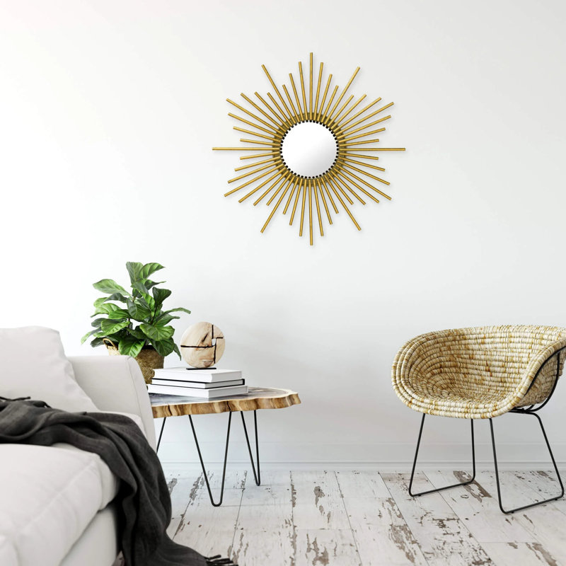 Amyree Metal Wall Mirror