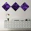 «Abstract Abstract Crystal Texture», reproduction d'art sur toile