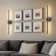 Battery Operated Wall Sconces With Remote Control, Led Wall Sconce With 350 Degree Rotation