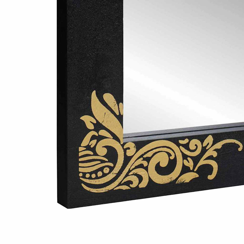 Solid Wood Rectangle Mirror