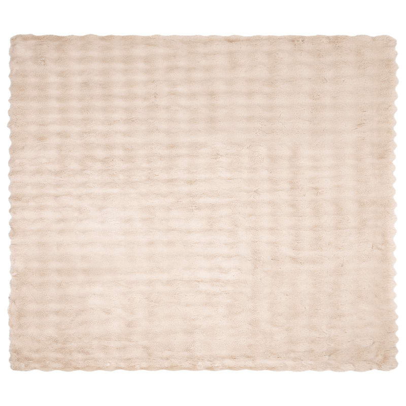 6-36 Throw Blanket, Beige, 130cm x 150cm