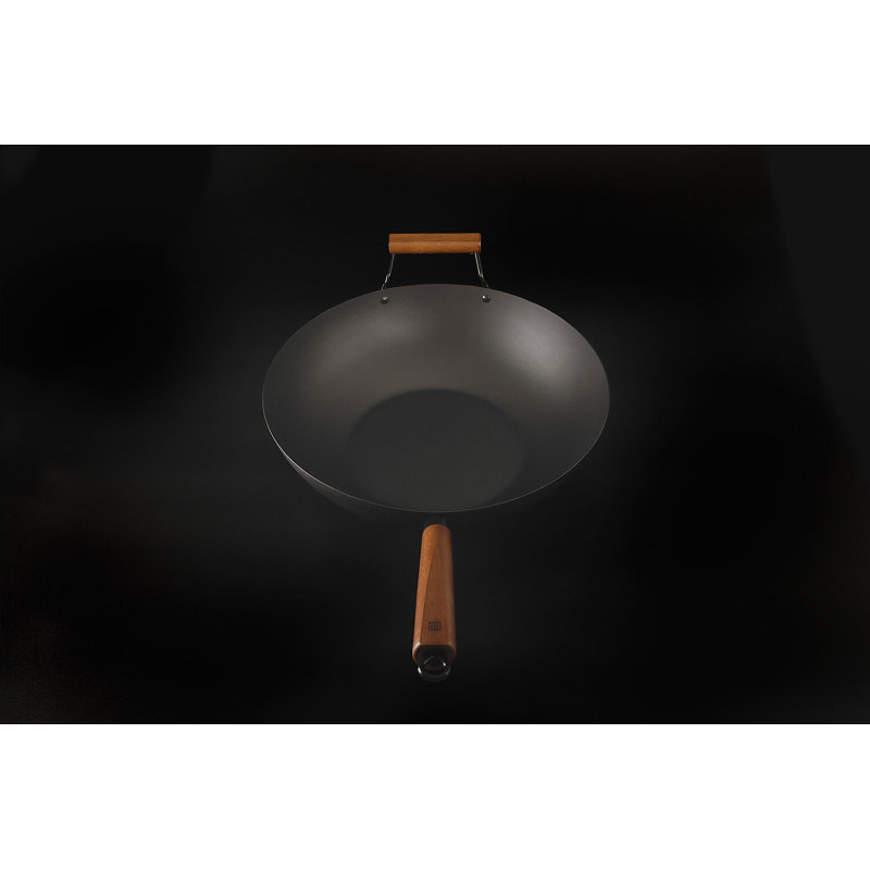 Wok en acier carbonisé JIA (36 cm)