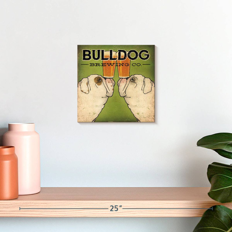 Bulldog Brewing, H 10 po x l 10 po