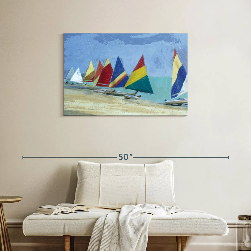 Sailboats Aletra, H 24 po x l 36 po