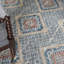 Tapis géométrique bleu / brun / beige-544212741