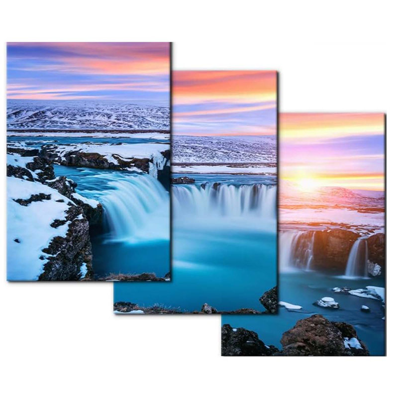 3 Piece Wrapped Canvas Print