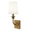 William Wall Sconce - 1-Light - Lacquered Burnished Brass-1129632339-1129632343