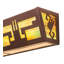 Rustic Lodge 4 - Light Bath Bar