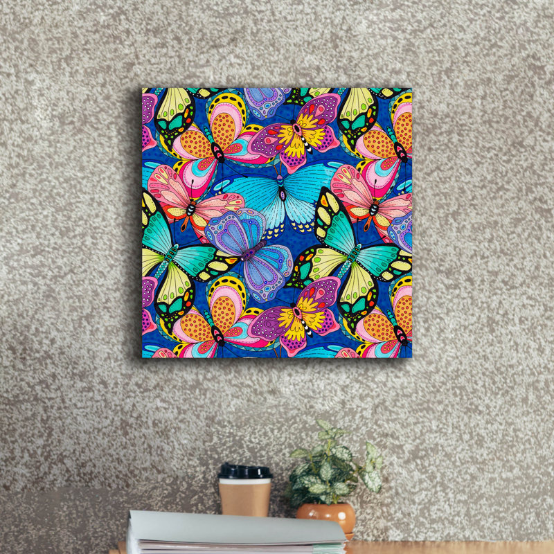 «Tropical Paradise 21» par Hello Angel, art mural sur toile, H 18 po x l 18 po x P 0,75 po