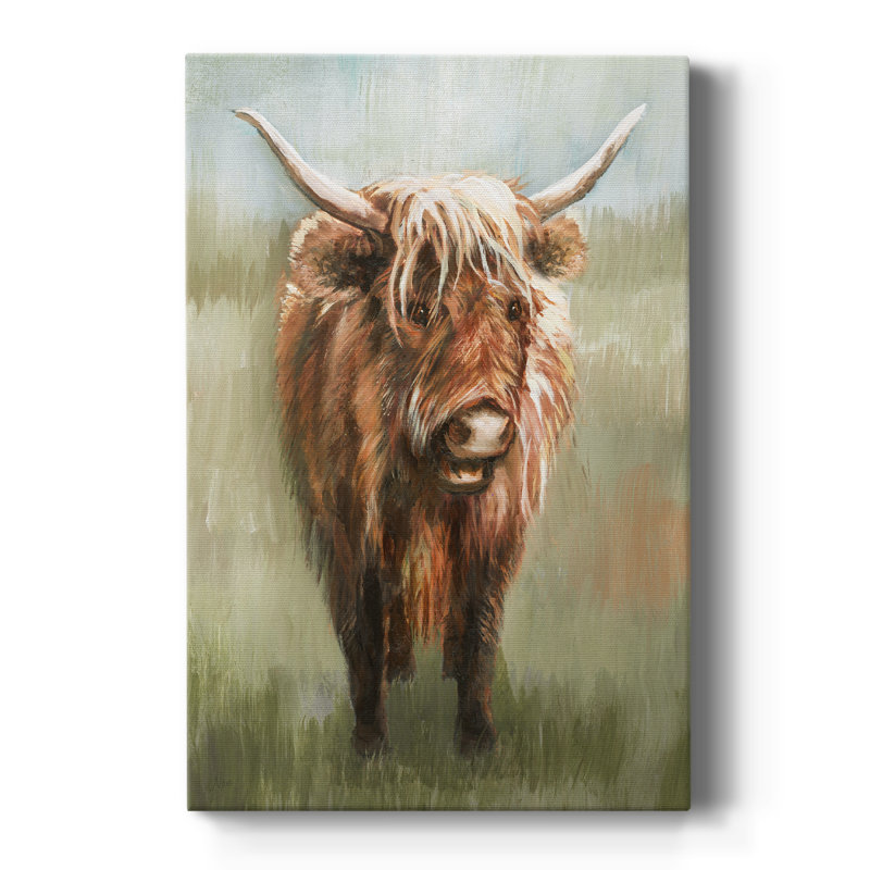 Happy Highlander - Cavas enveloppés de galerie, H 48 po x l 32 po