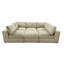 Canapé modulaire de coin avec repose-pieds 108,5 po Arregui-954955353