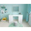 Ensemble coiffeuse et miroir Carbury-68781397