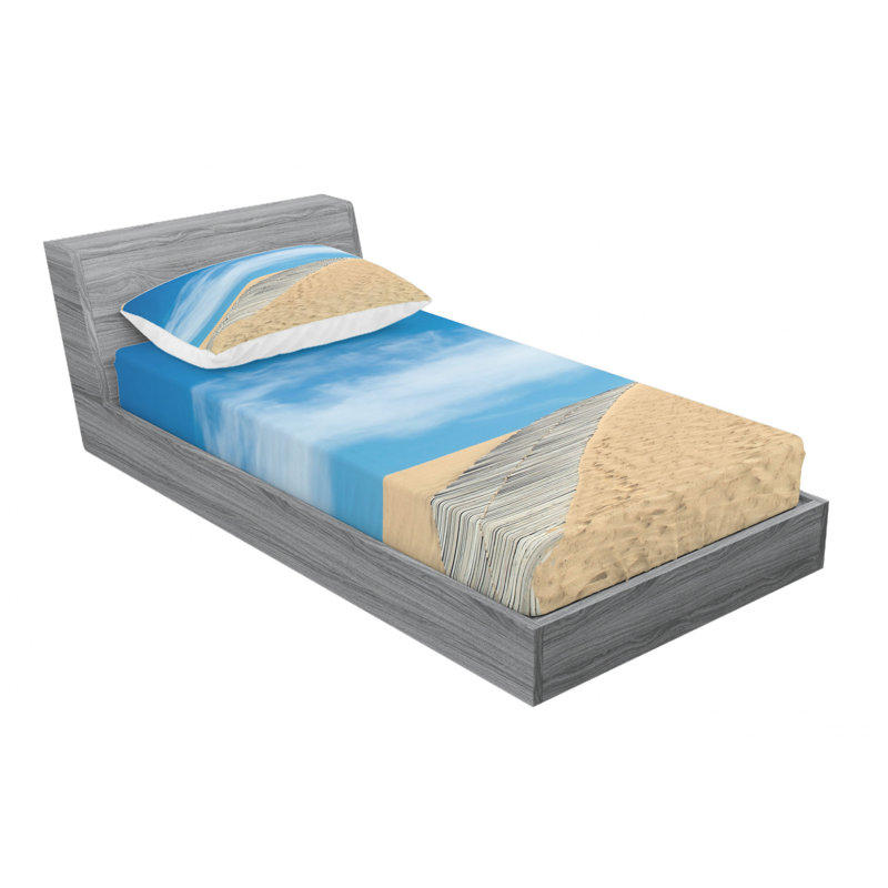 Microfiber Sheet Set, Twin XL Sheet Set with Fitted Sheet