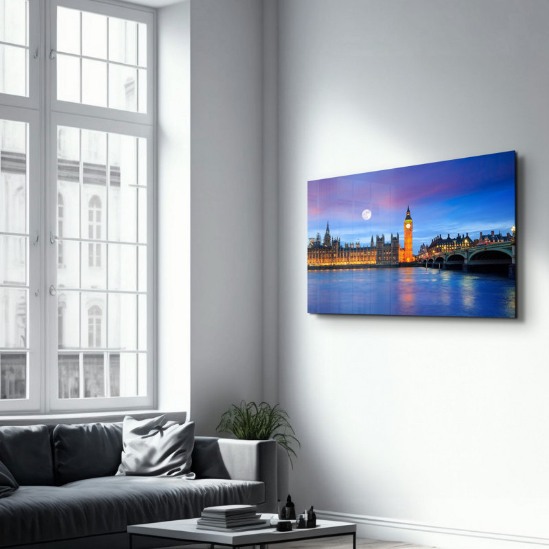 Decorative Tempered Glass Painting