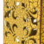 Tables d'appoint antiques jaunes, en fer, style bohémien, 2 tables, jaune, option de décoration attrayante